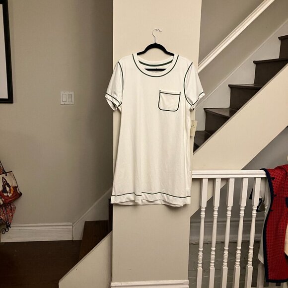 Tuckernuck White Dress with Piping - Picture 3 of 10